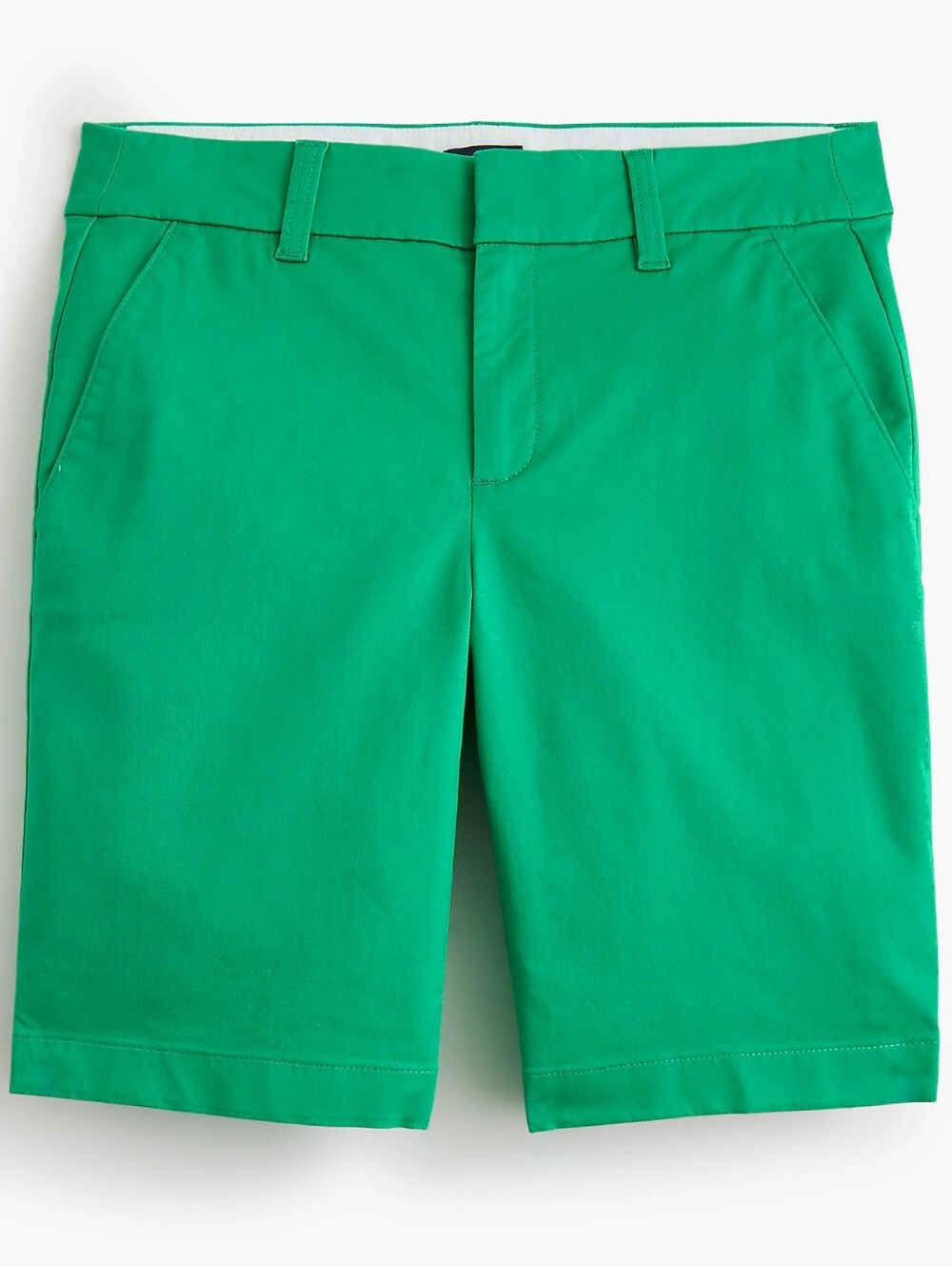 J. Crew Factory 9" Frankie Bermuda Chino Short - Emerald Beryl, 16
